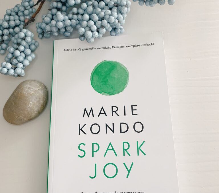 Marie Kondo’s boek: Spark Joy